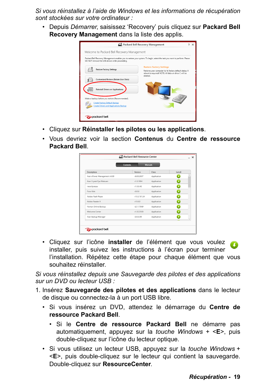 PACKARD BELL EN LV11HC Quick Start Guide User Manual | Page 59 / 920