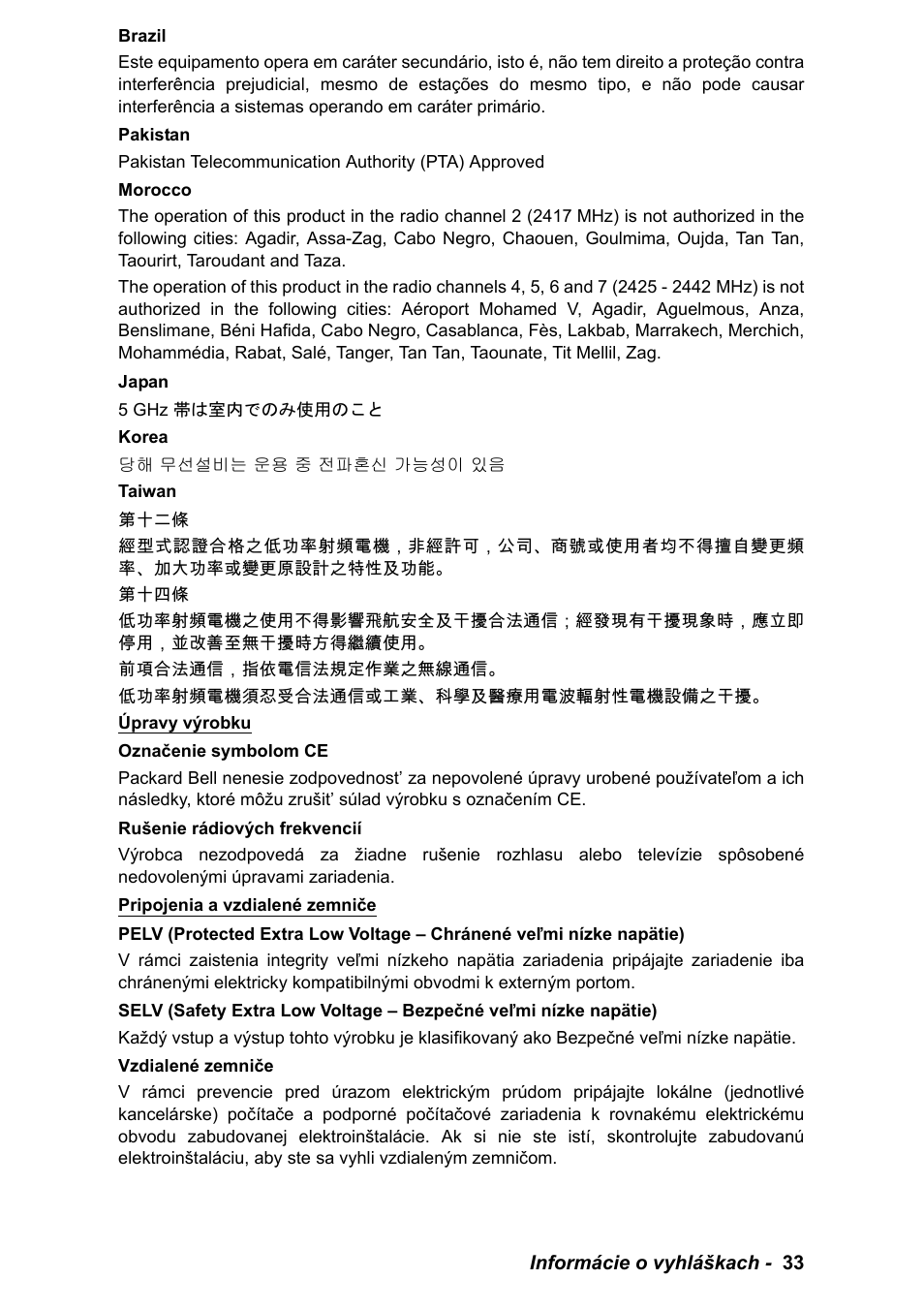 PACKARD BELL EN LV11HC Quick Start Guide User Manual | Page 629 / 920