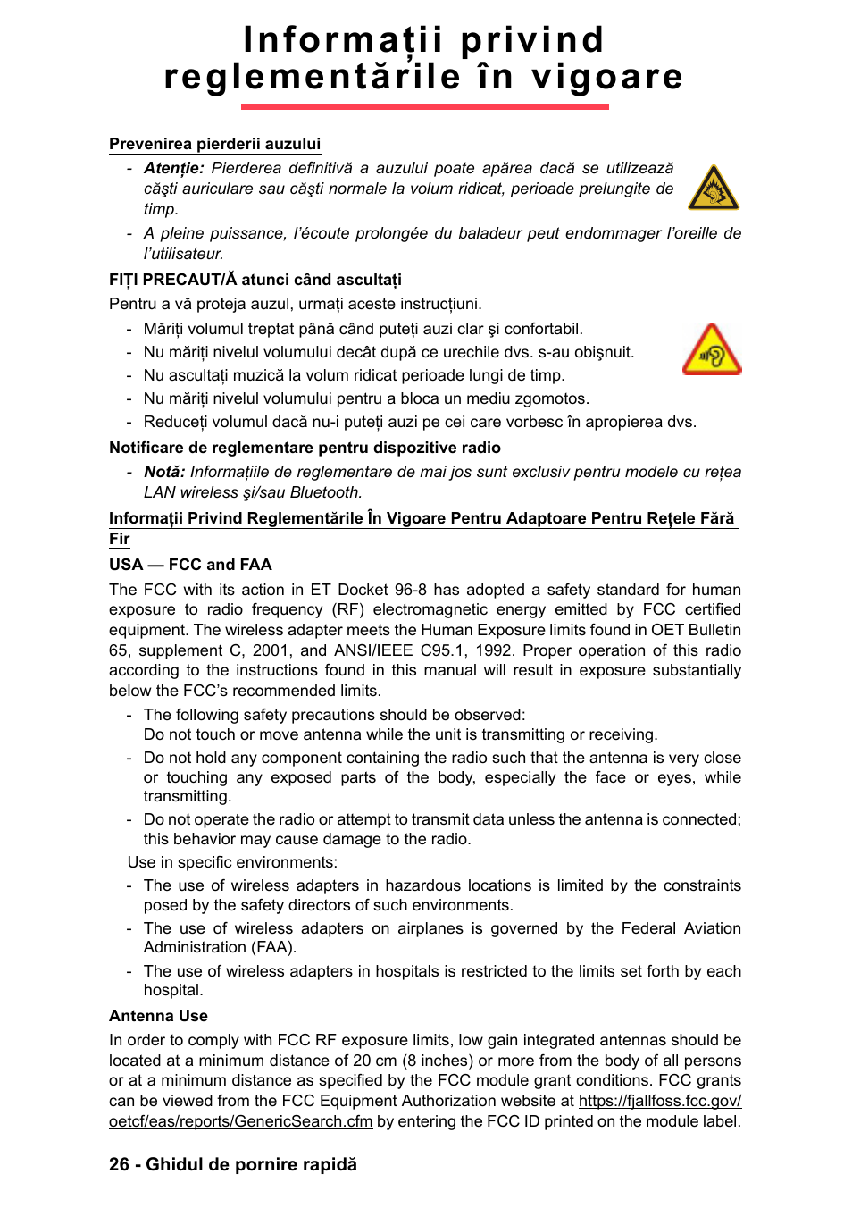 Informaţii privind reglementările în vigoare | PACKARD BELL EN LV11HC Quick Start Guide User Manual | Page 662 / 920