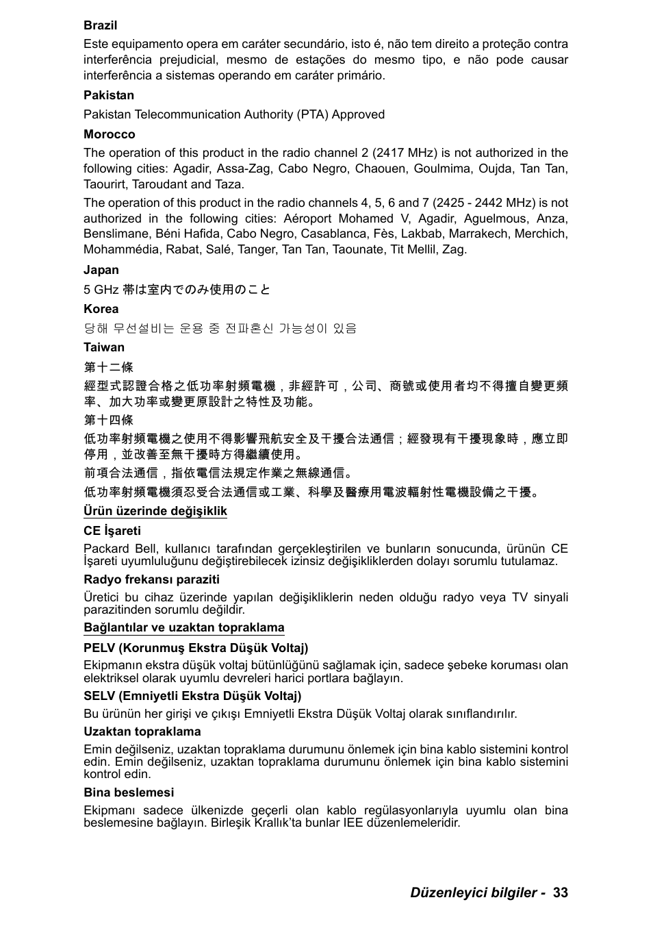 PACKARD BELL EN LV11HC Quick Start Guide User Manual | Page 795 / 920