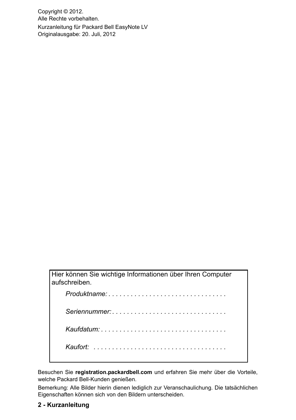 PACKARD BELL EN LV11HC Quick Start Guide User Manual | Page 82 / 920