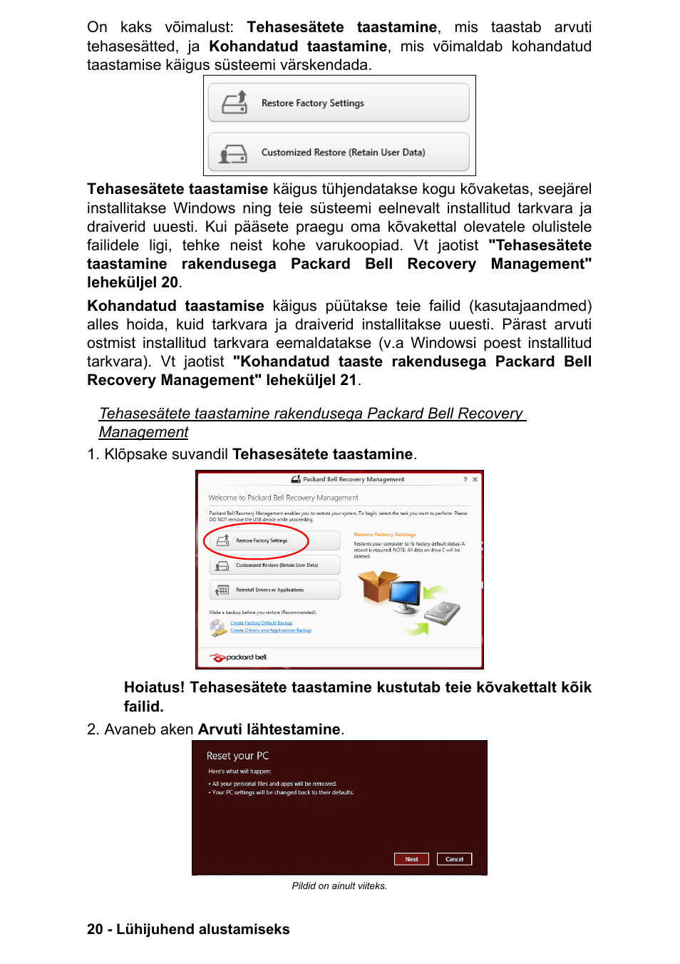 PACKARD BELL EN LV11HC Quick Start Guide User Manual | Page 822 / 920