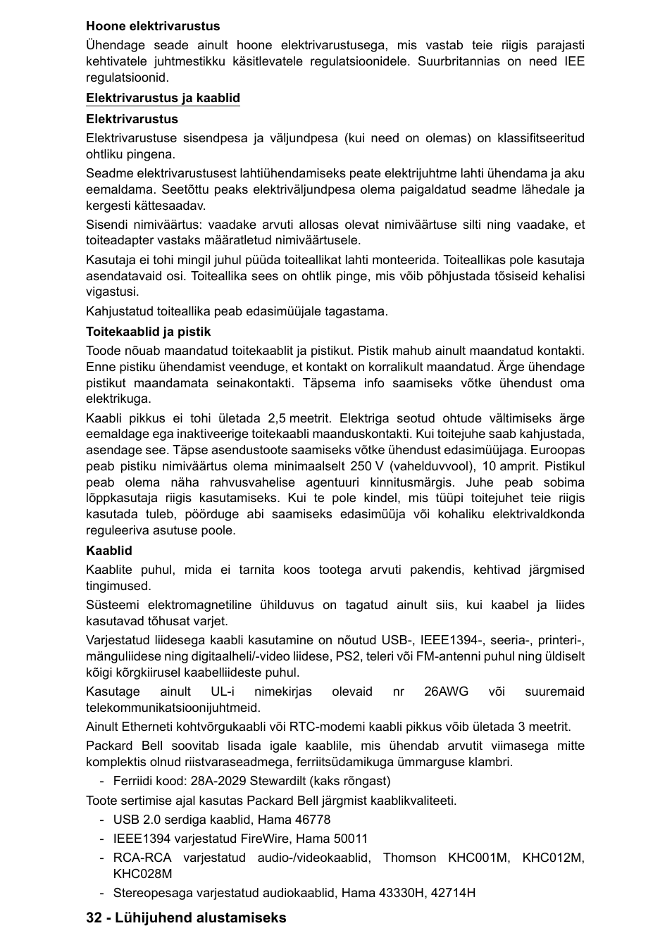 PACKARD BELL EN LV11HC Quick Start Guide User Manual | Page 834 / 920