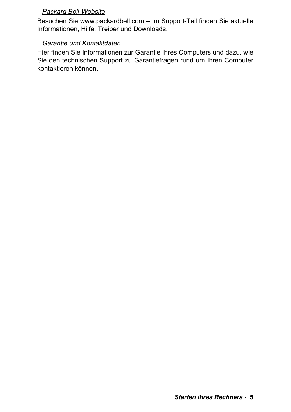 PACKARD BELL EN LV11HC Quick Start Guide User Manual | Page 85 / 920