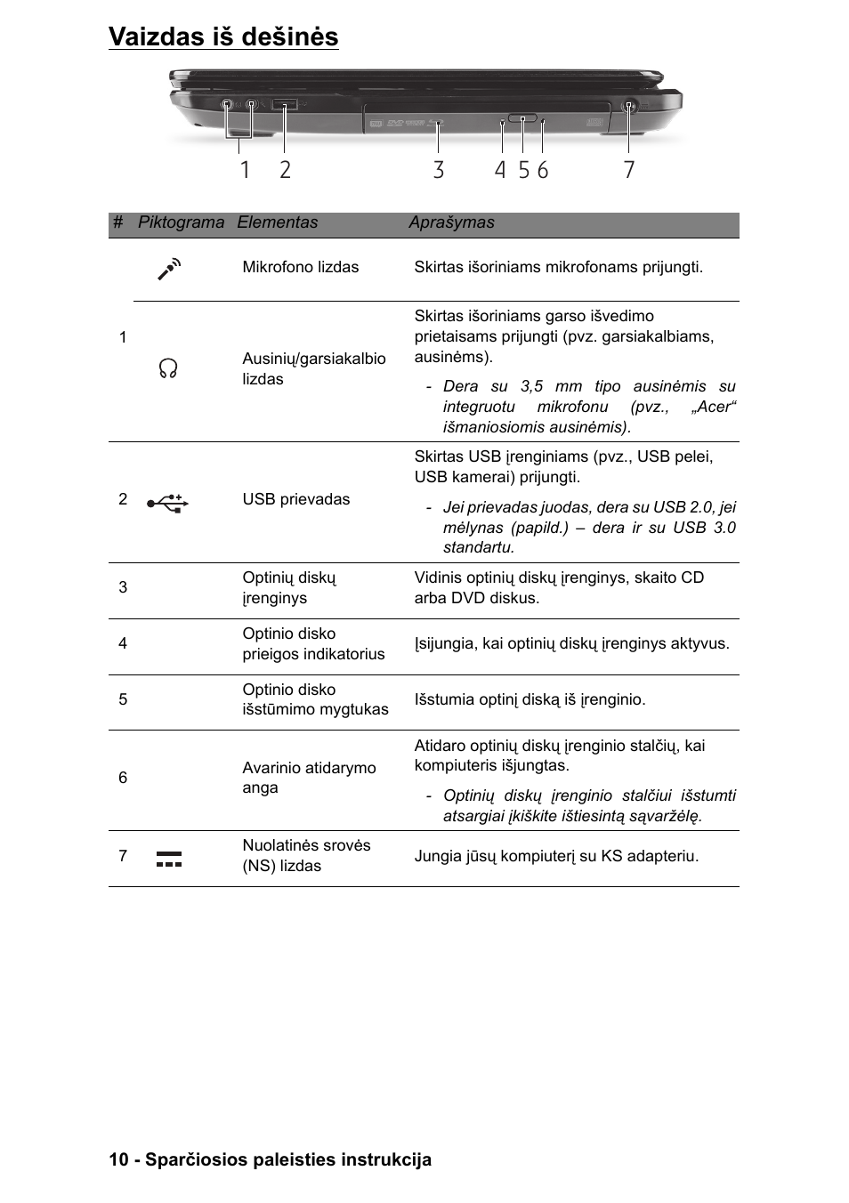 Vaizdas iš dešinės | PACKARD BELL EN LV11HC Quick Start Guide User Manual | Page 890 / 920