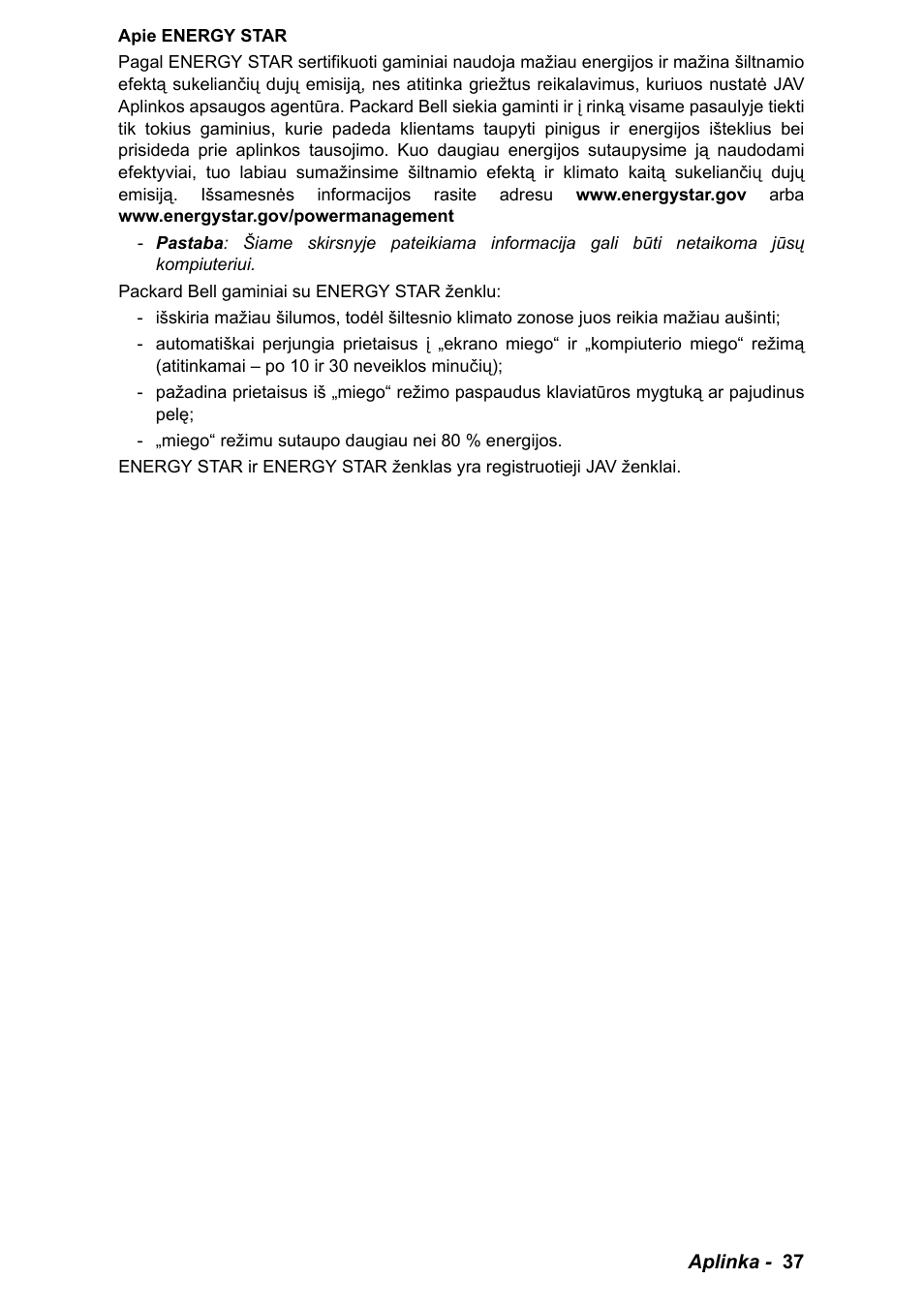PACKARD BELL EN LV11HC Quick Start Guide User Manual | Page 918 / 920