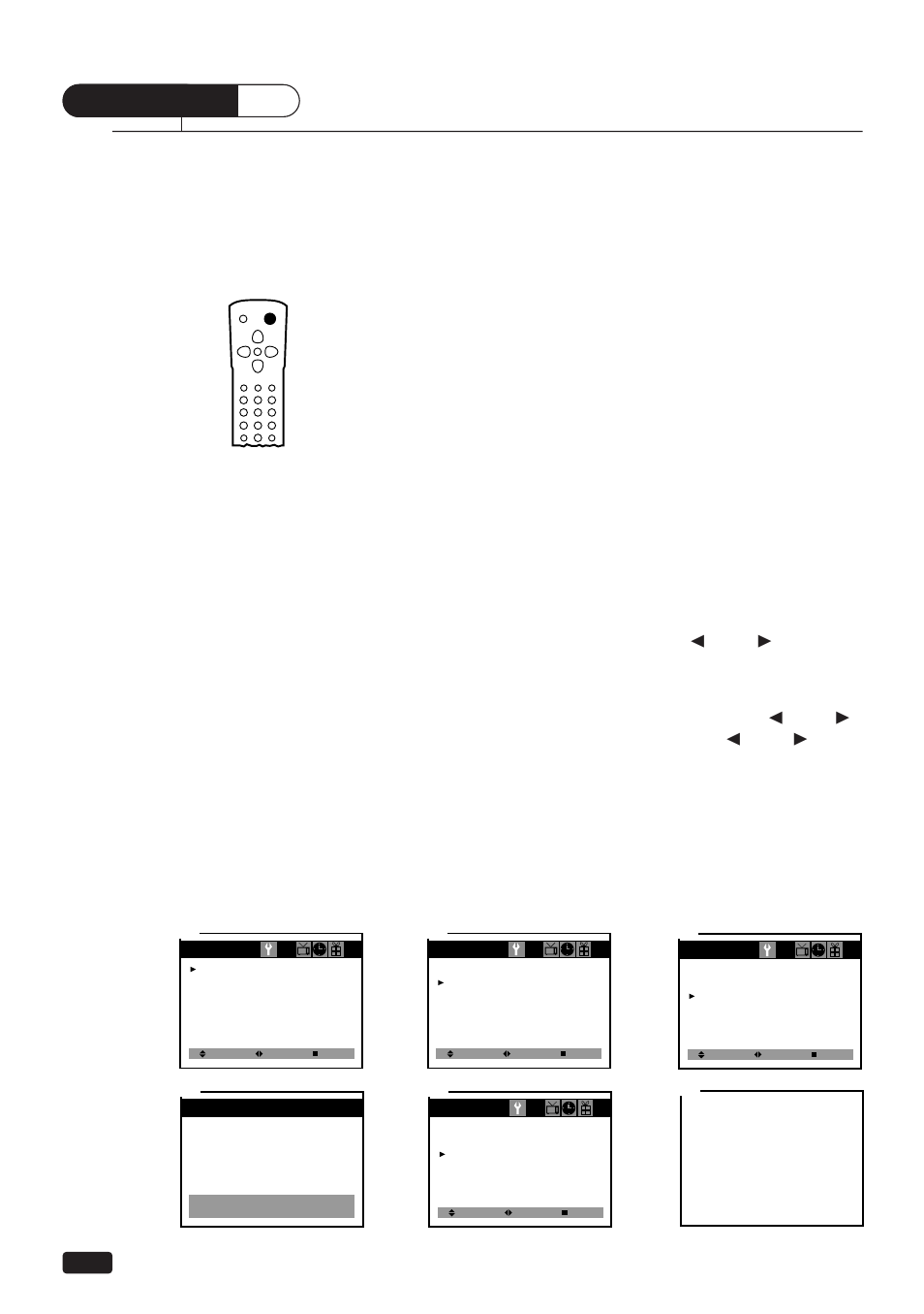 Operating your tv, Turning your tv on | Daewoo ET 13P2 User Manual | Page 13 / 26