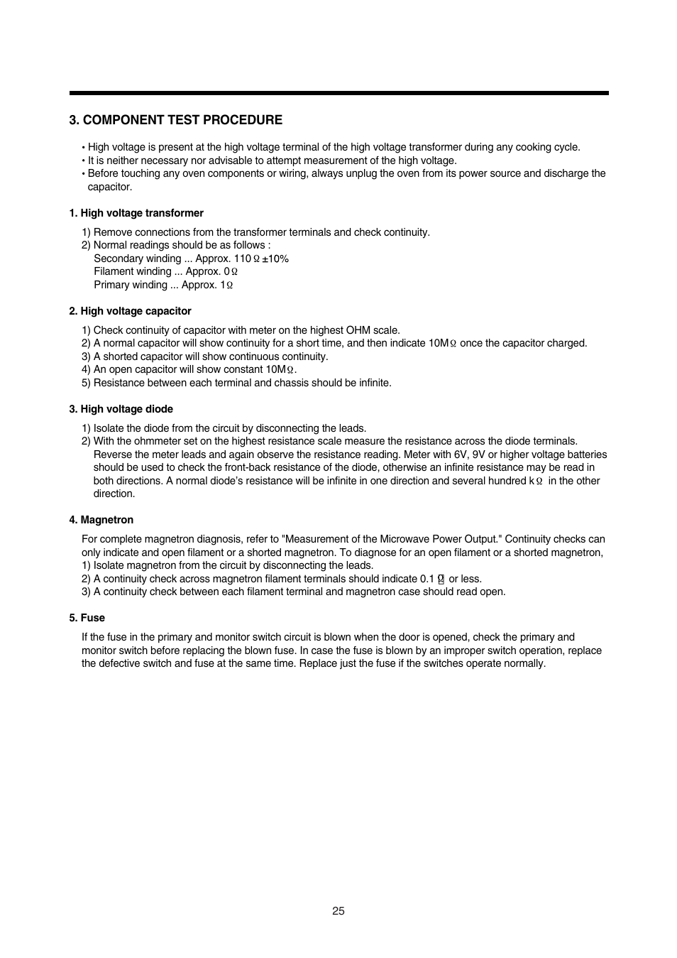 Daewoo KOR-180A0A User Manual | Page 25 / 35