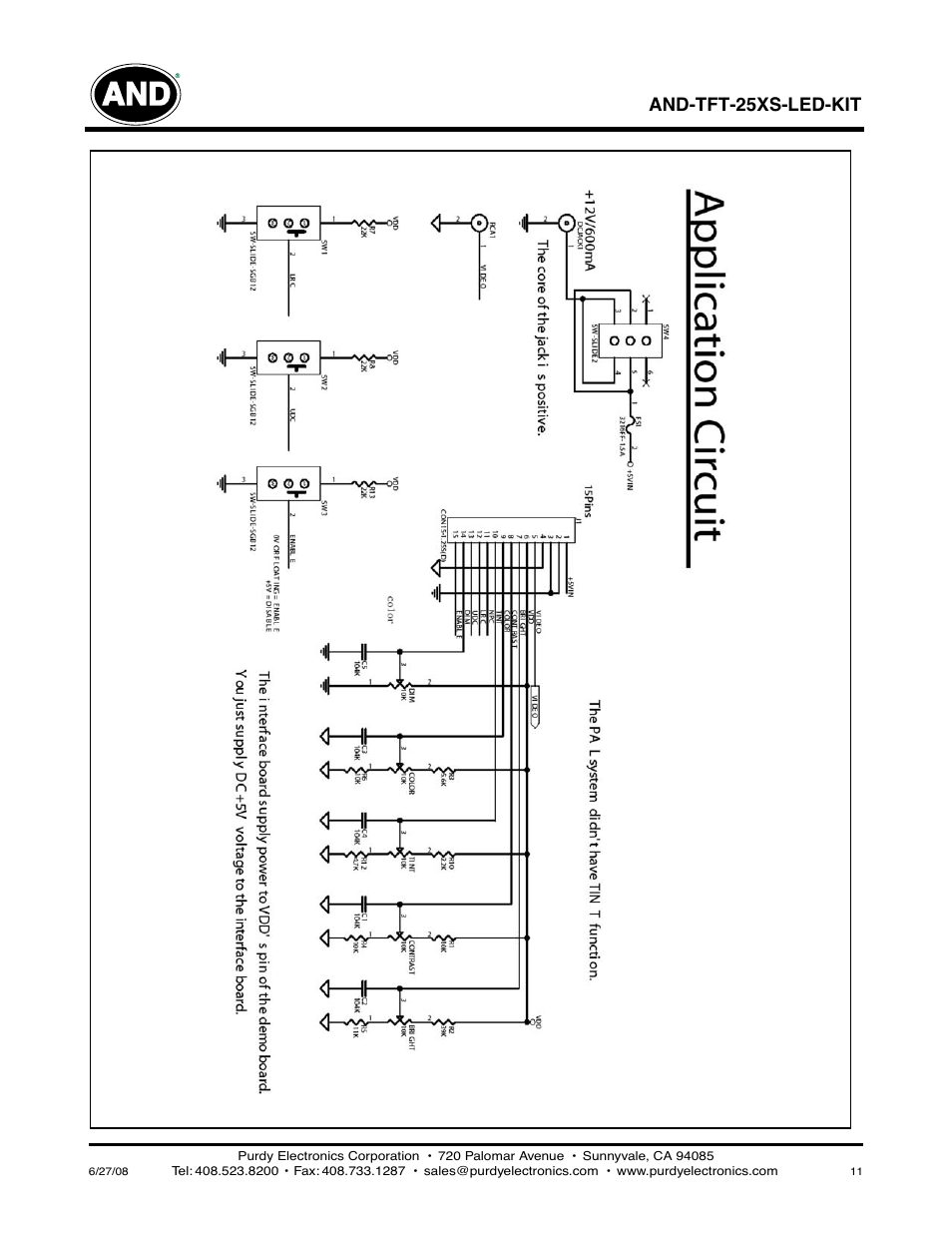 And-tft-25xs-led-kit | Purdy AND-TFT-25XS-LED-KIT User Manual | Page 11 / 11