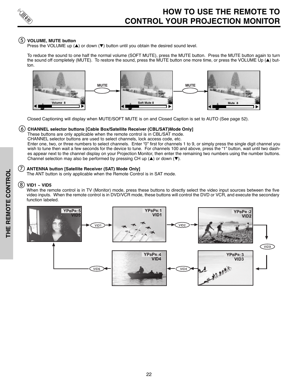 Daewoo 51M200A User Manual | Page 22 / 64