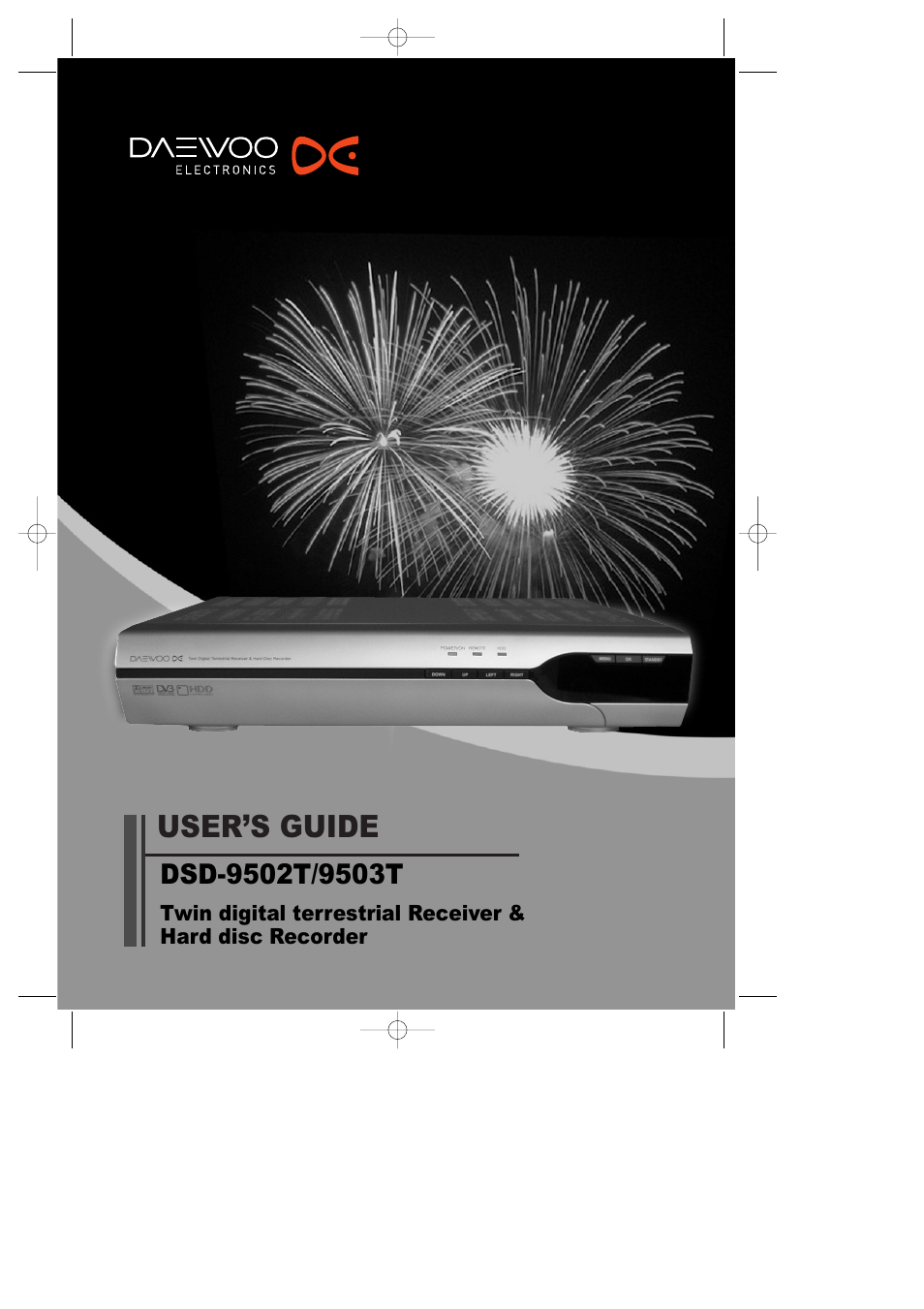 Daewoo DSD-9502T User Manual | 28 pages