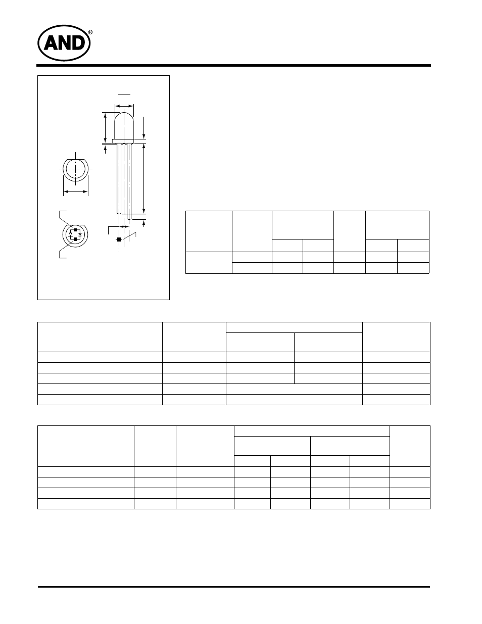 Purdy AND2451RGL User Manual | 3 pages