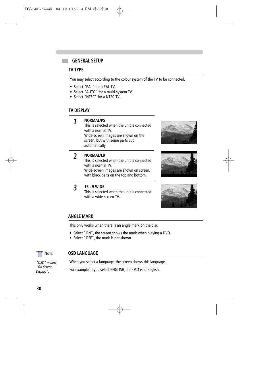 Daewoo DV-600 User Manual | Page 31 / 39