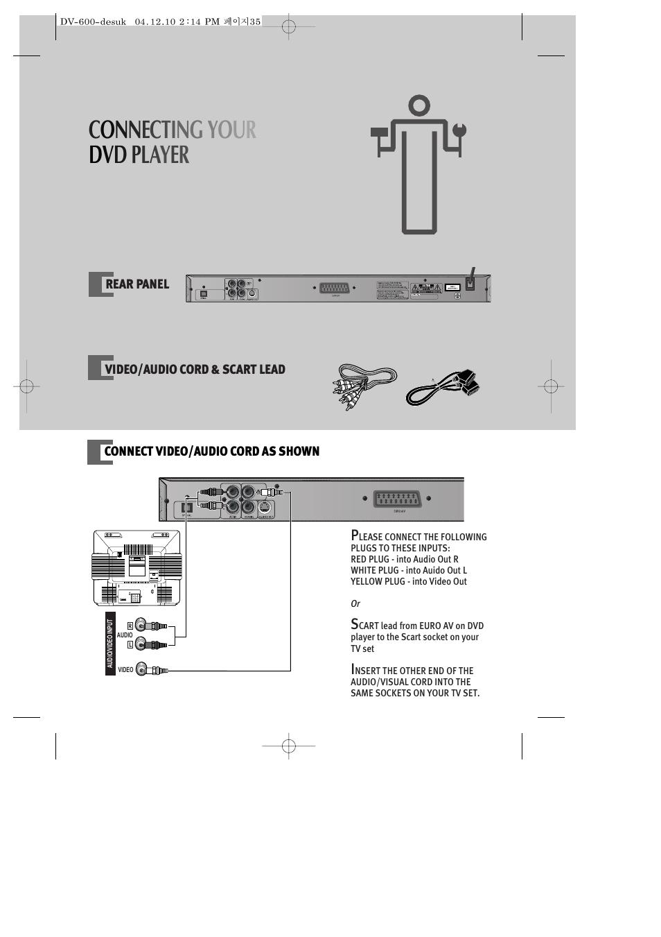 Daewoo DV-600 User Manual | Page 36 / 39