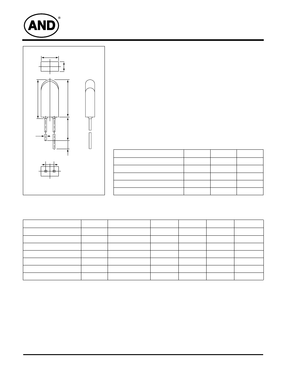 Purdy AND233CRP User Manual | 2 pages