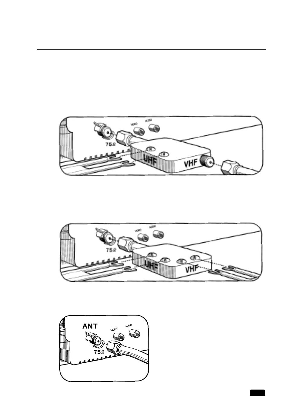 Connecting a cable system | Daewoo DTQ 13V6FCB User Manual | Page 12 / 29