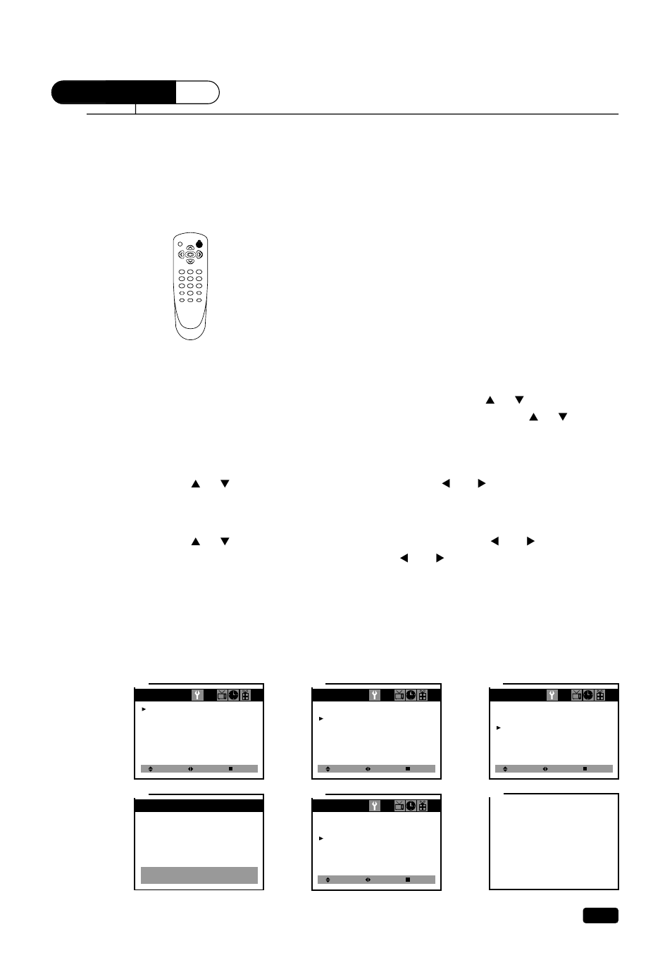 Operating your tv, Turning your tv on | Daewoo DTQ 13V6FCB User Manual | Page 14 / 29