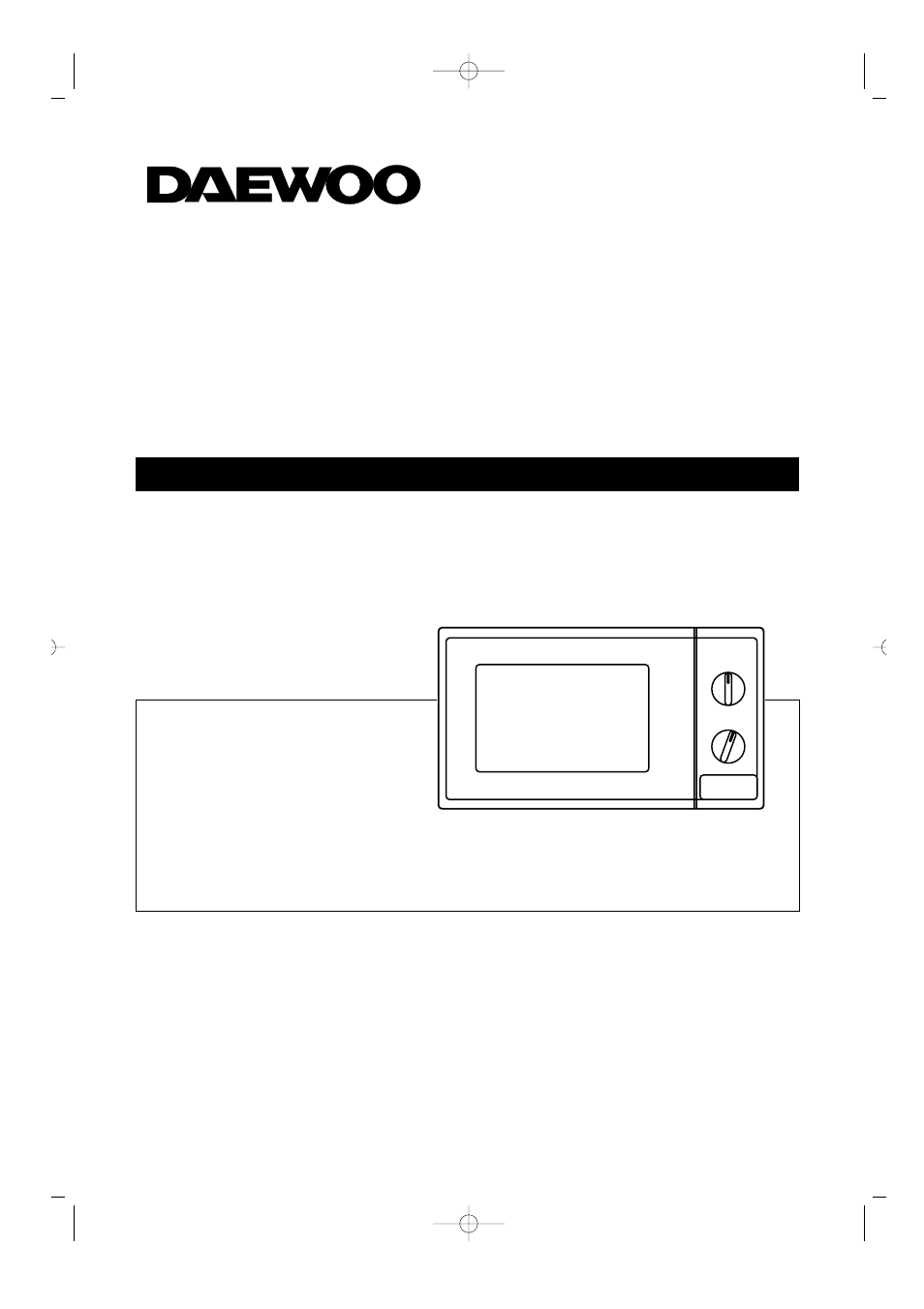 Daewoo KOG-37D7/F7 User Manual | 9 pages