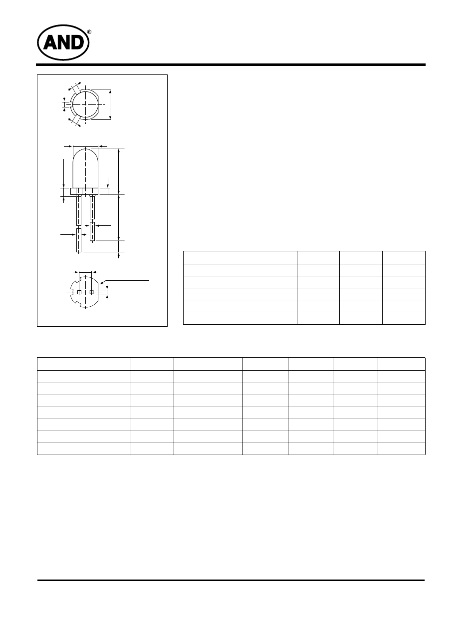 Purdy AND156EYP User Manual | 2 pages