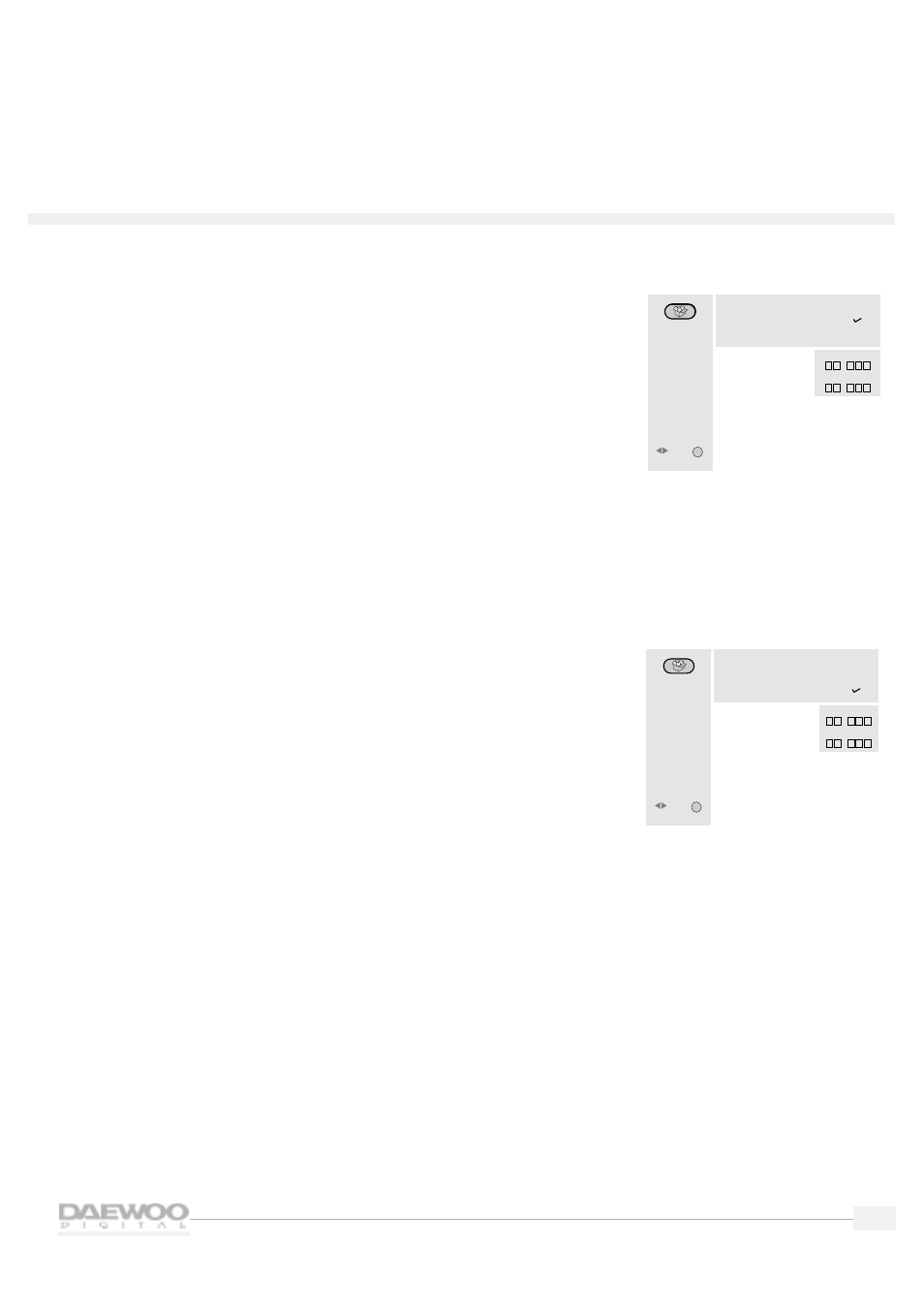 Hdtv, H d t v, Press the sel button | Daewoo DSC30W60N User Manual | Page 41 / 51