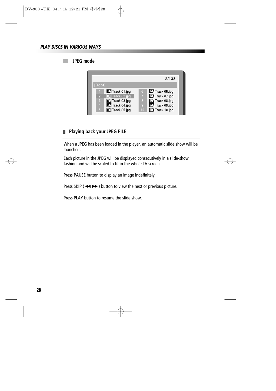 Daewoo DV-900 User Manual | Page 29 / 43