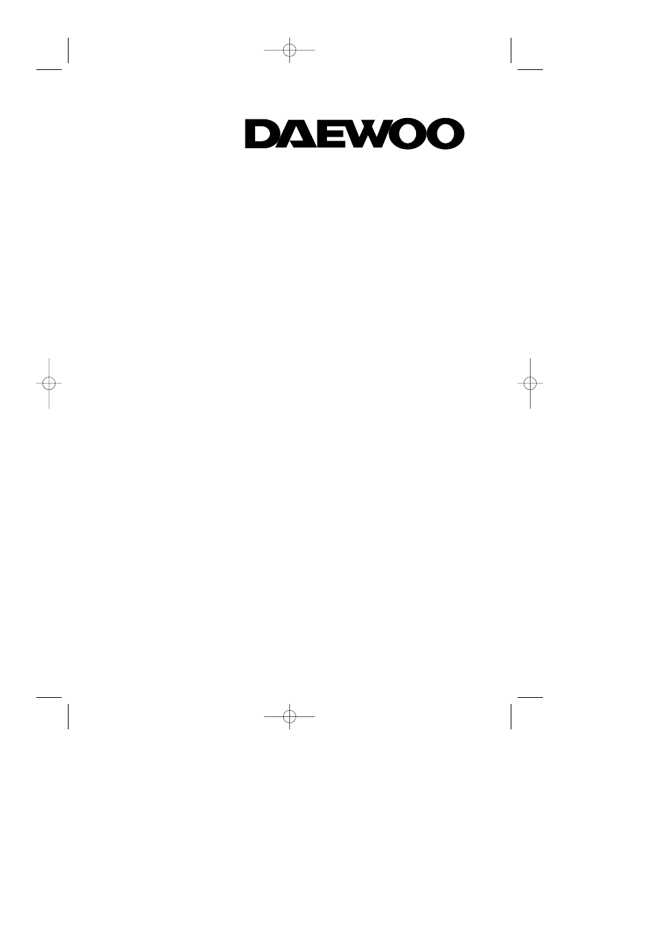 Daewoo KOR-63DB/63FB User Manual | 18 pages