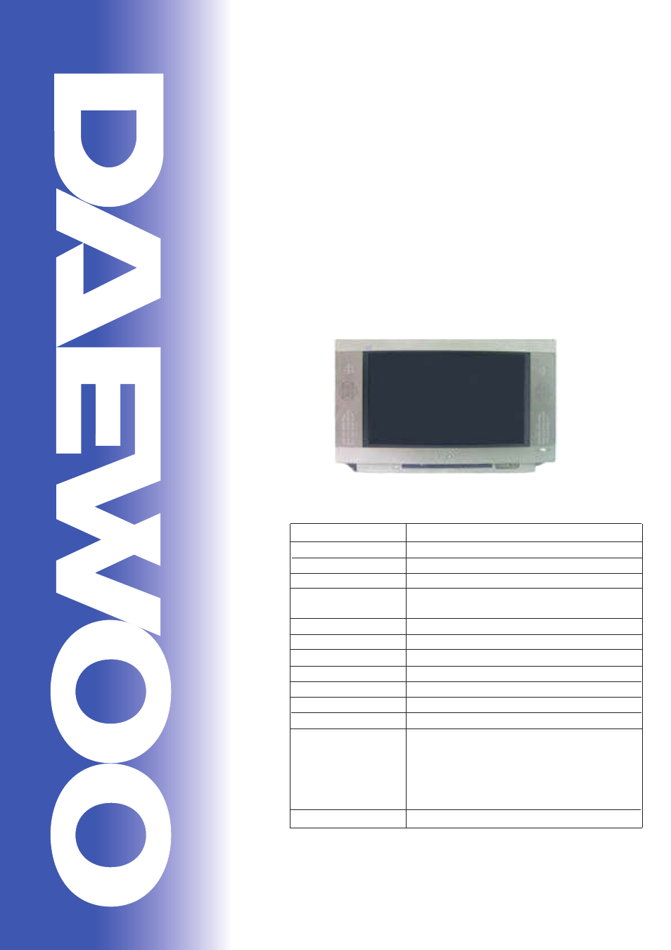 Daewoo DWP-28W2ZLF User Manual | 70 pages