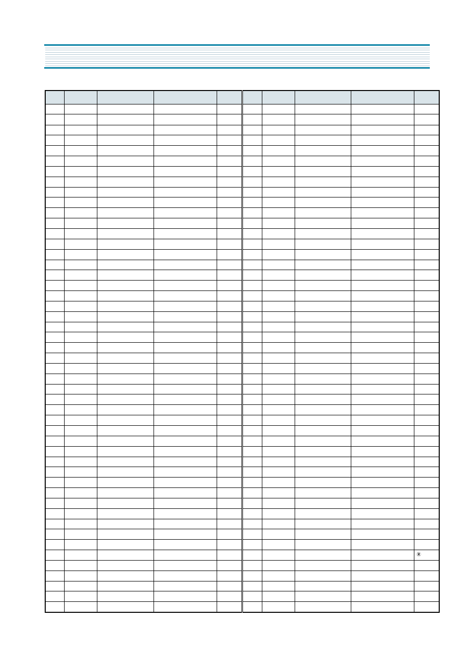 Electrical parts list | Daewoo DWP-28W2ZLF User Manual | Page 21 / 70