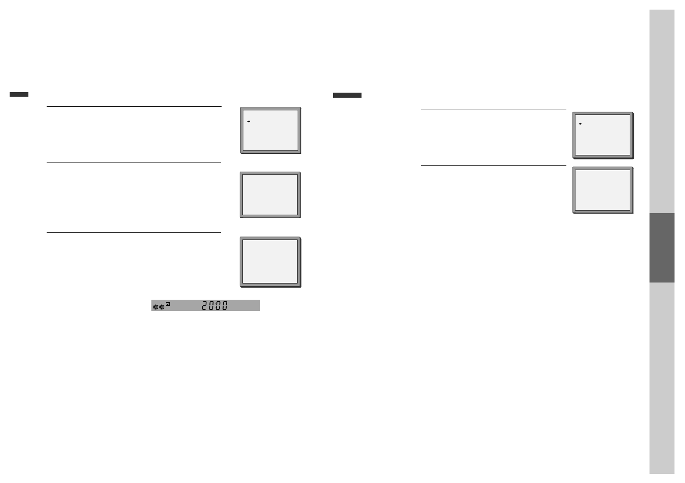 Timer recording, Normal timer recording, Timer review – changing and erasing | Daewoo SD-8800P User Manual | Page 16 / 30