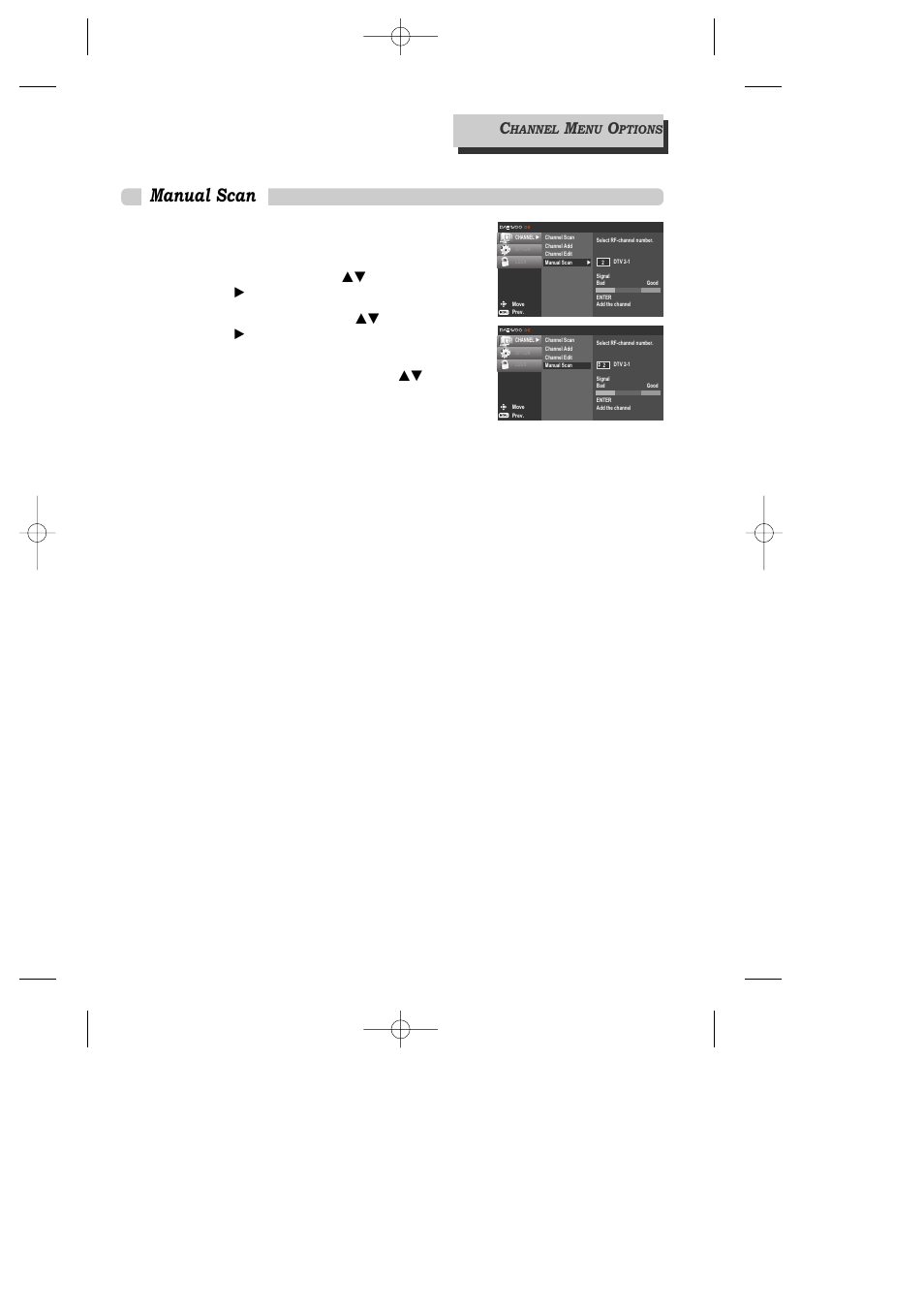 Manual scan | Daewoo DAC-100 User Manual | Page 13 / 36