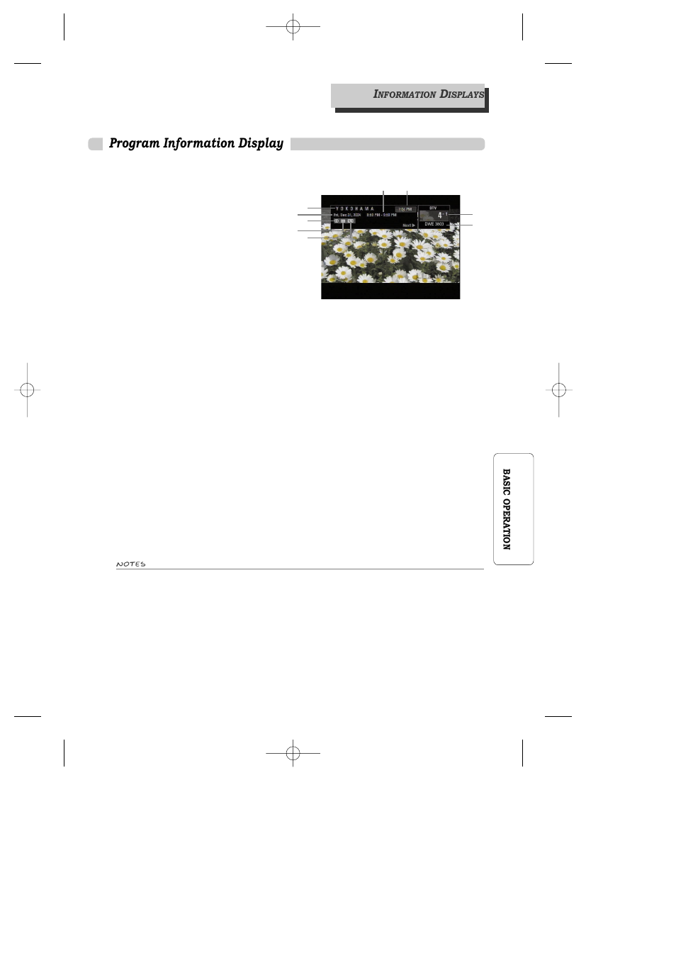 Program information display | Daewoo DAC-100 User Manual | Page 32 / 36