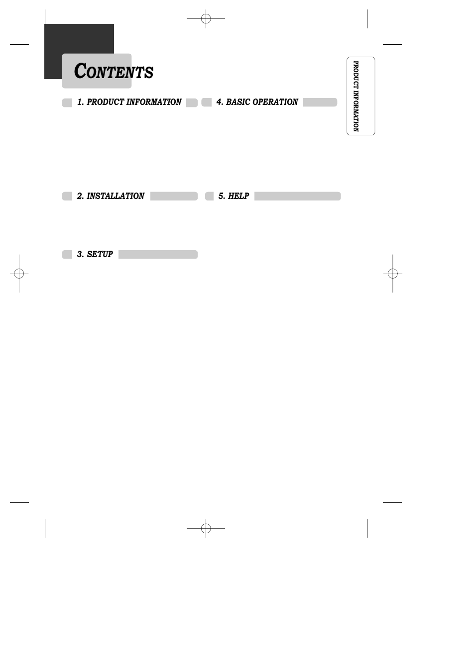 Ontents | Daewoo DAC-100 User Manual | Page 4 / 36