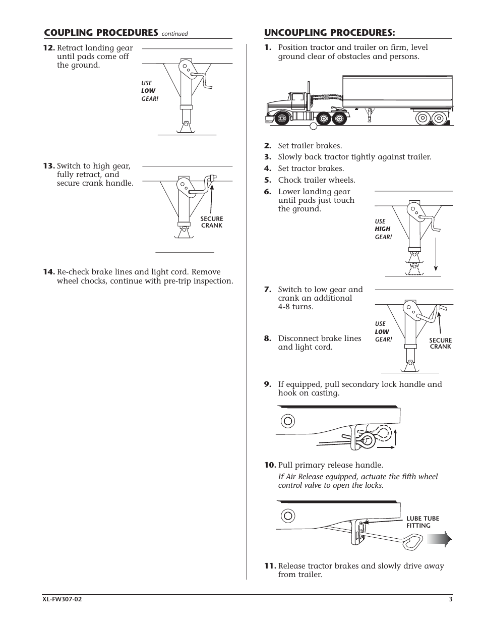 SAF-HOLLAND XL-FW307-02 3500 LOWLUBE INCLUDES AIR RELEASE User Manual | Page 3 / 4