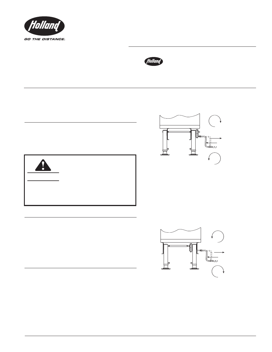 SAF-HOLLAND XL-LG315-01 Formula 150 Landing Gear (Manufactured after March 1, 2000) User Manual | 4 pages