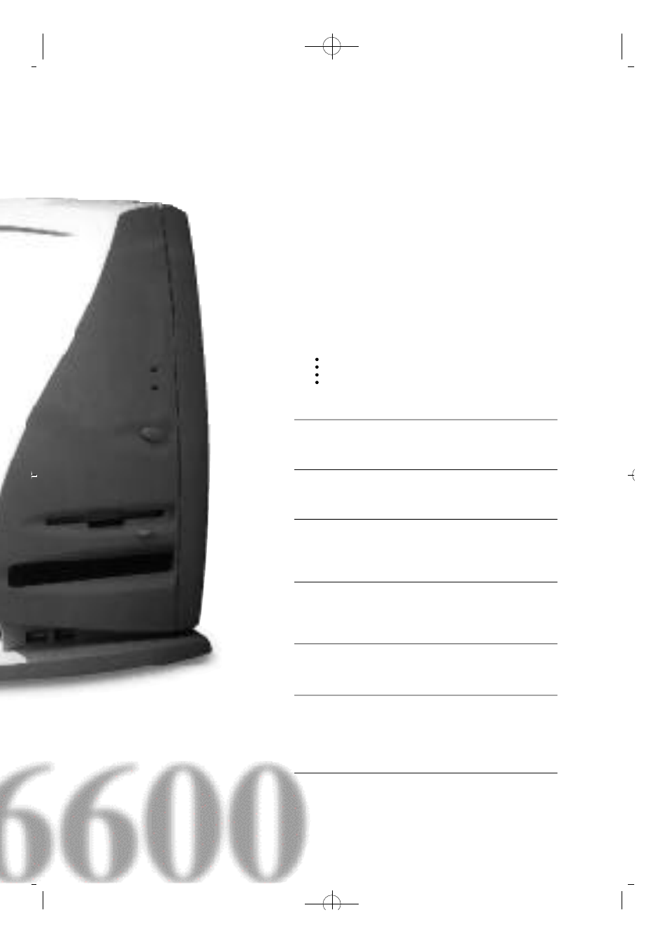 Daewoo CT6600 User Manual | Page 3 / 42