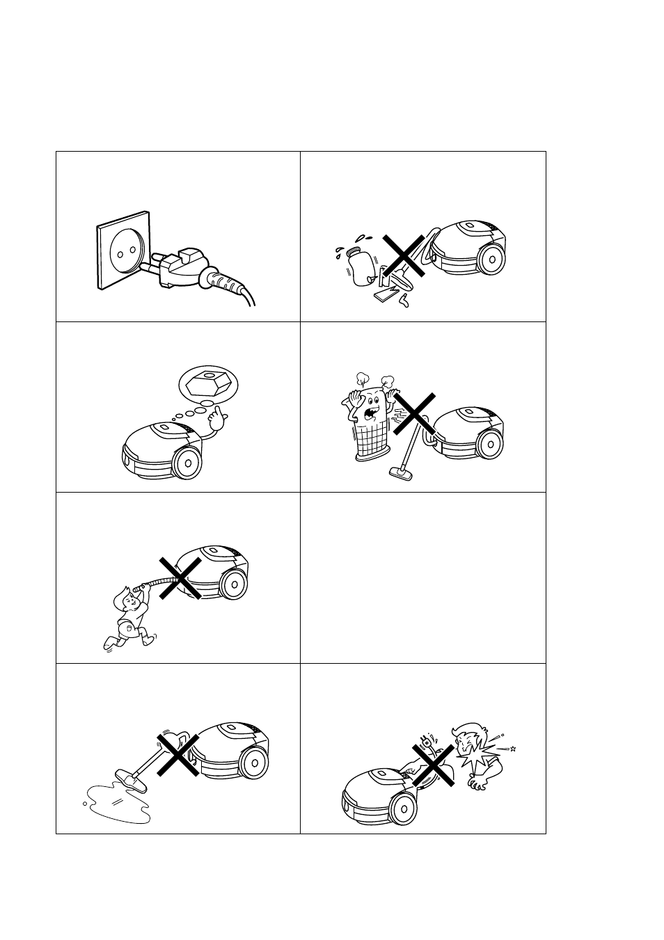 Precautions for safe use | Daewoo RC-1O5 User Manual | Page 4 / 8
