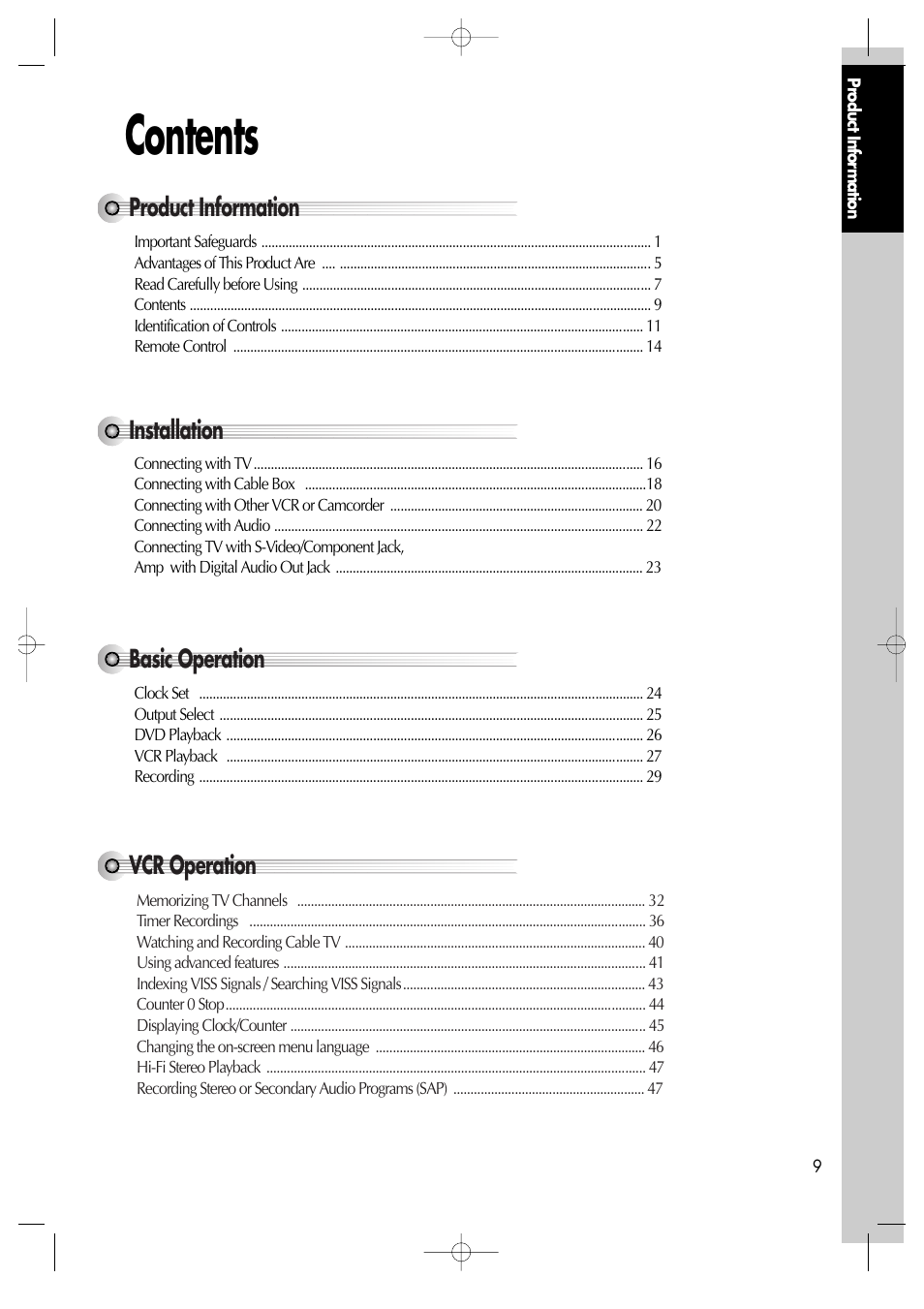 Daewoo DV6T811N User Manual | Page 10 / 81