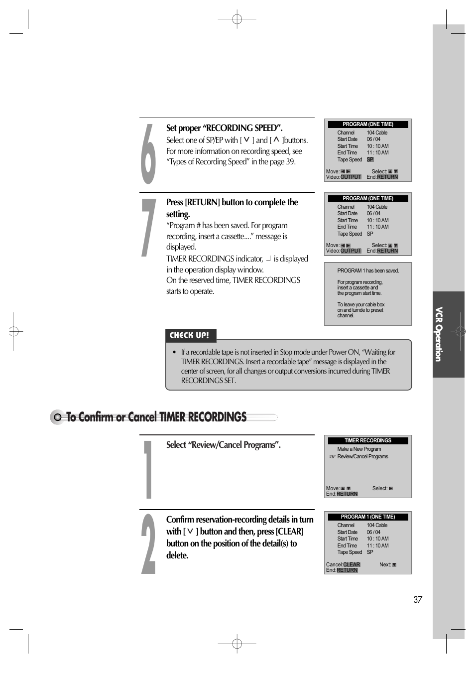 Daewoo DV6T811N User Manual | Page 38 / 81