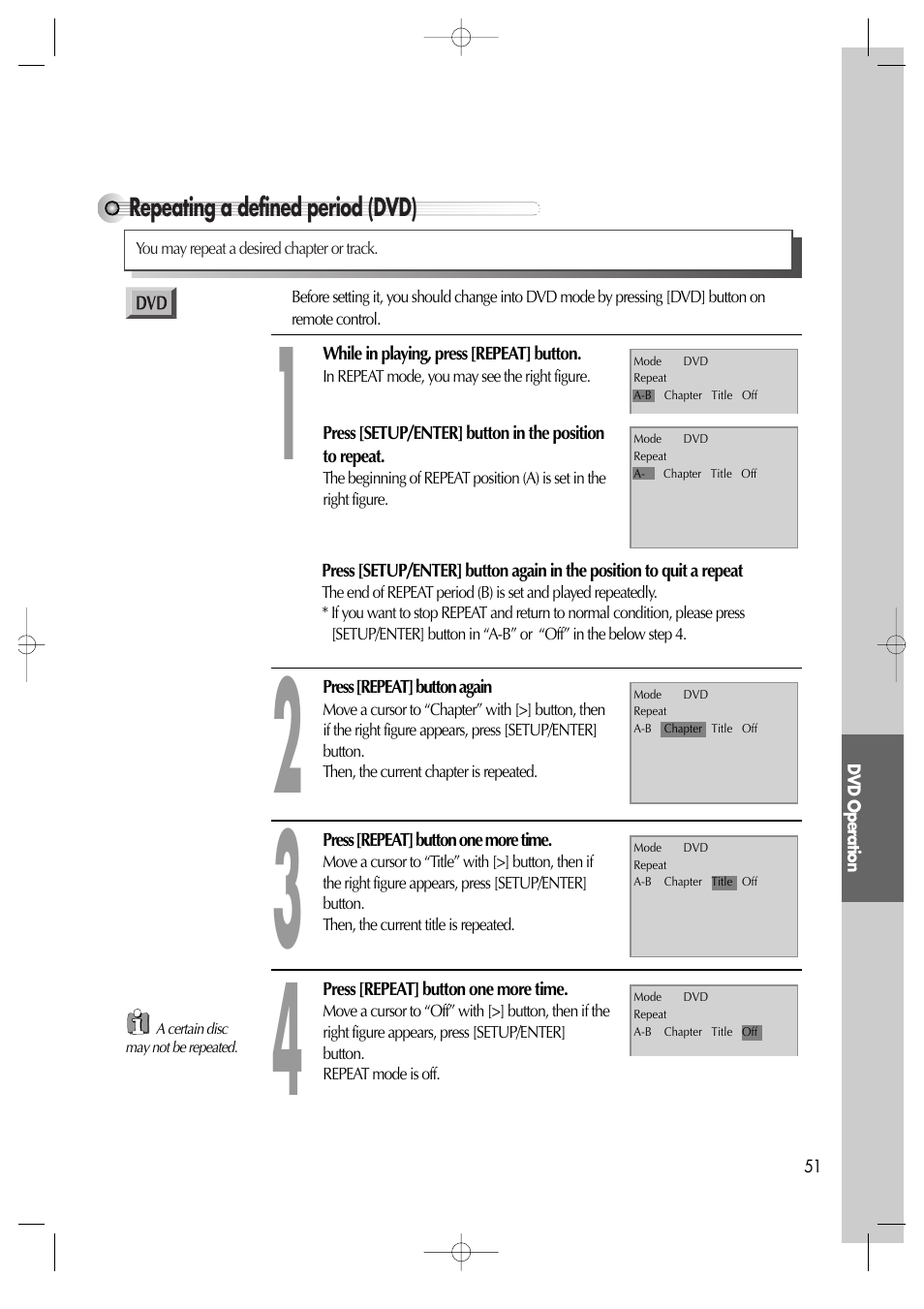Daewoo DV6T811N User Manual | Page 52 / 81