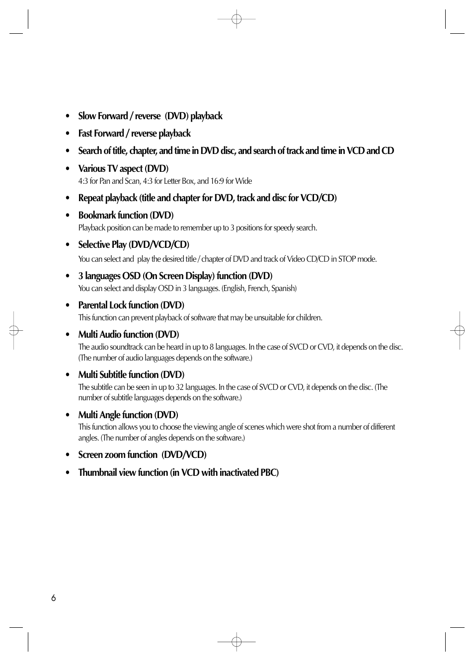 Daewoo DV6T811N User Manual | Page 7 / 81