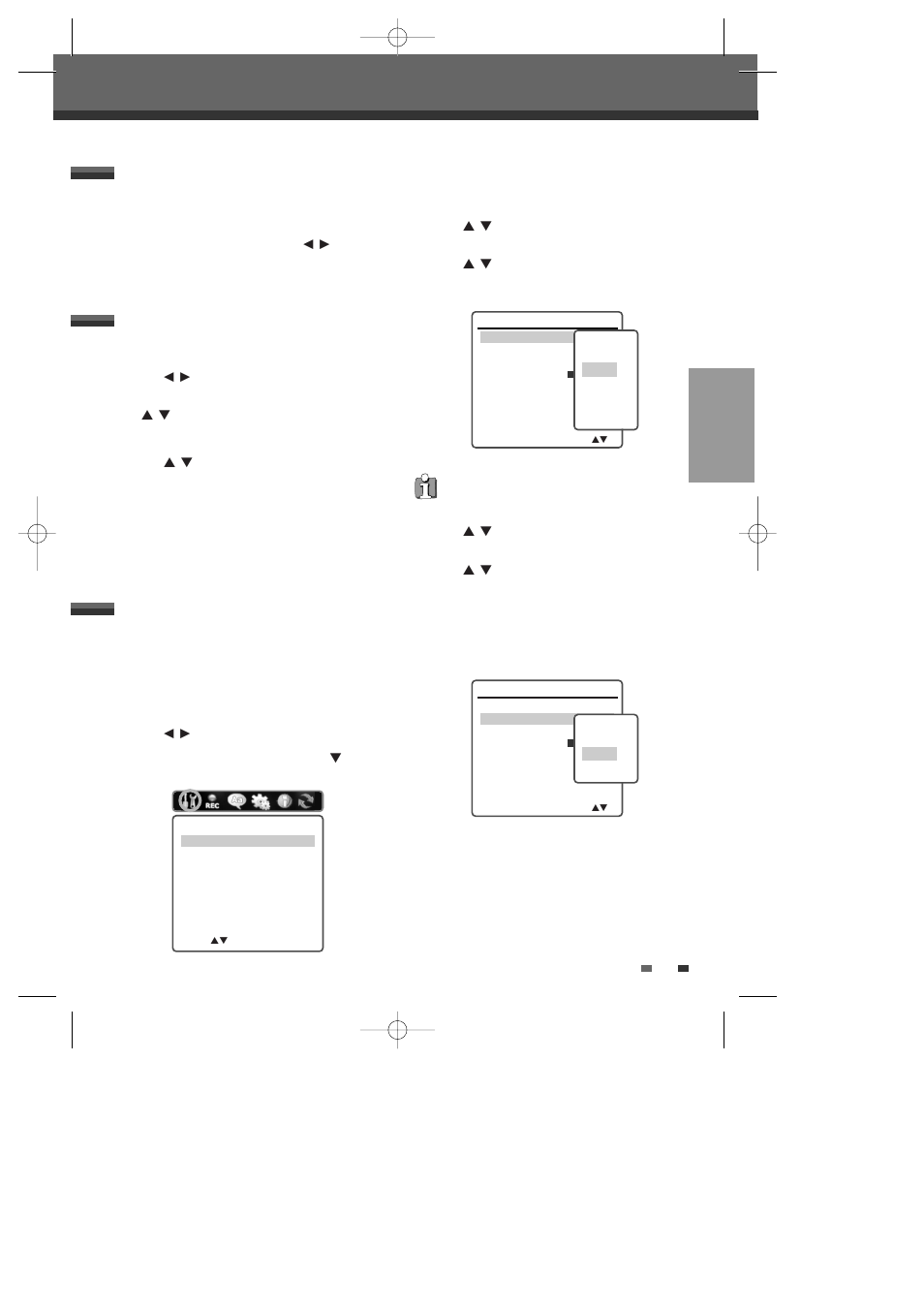 Setup menu, Setup menu overview, Menu navigation | Installation settings, Manual set | Daewoo DHR-9105P User Manual | Page 20 / 64