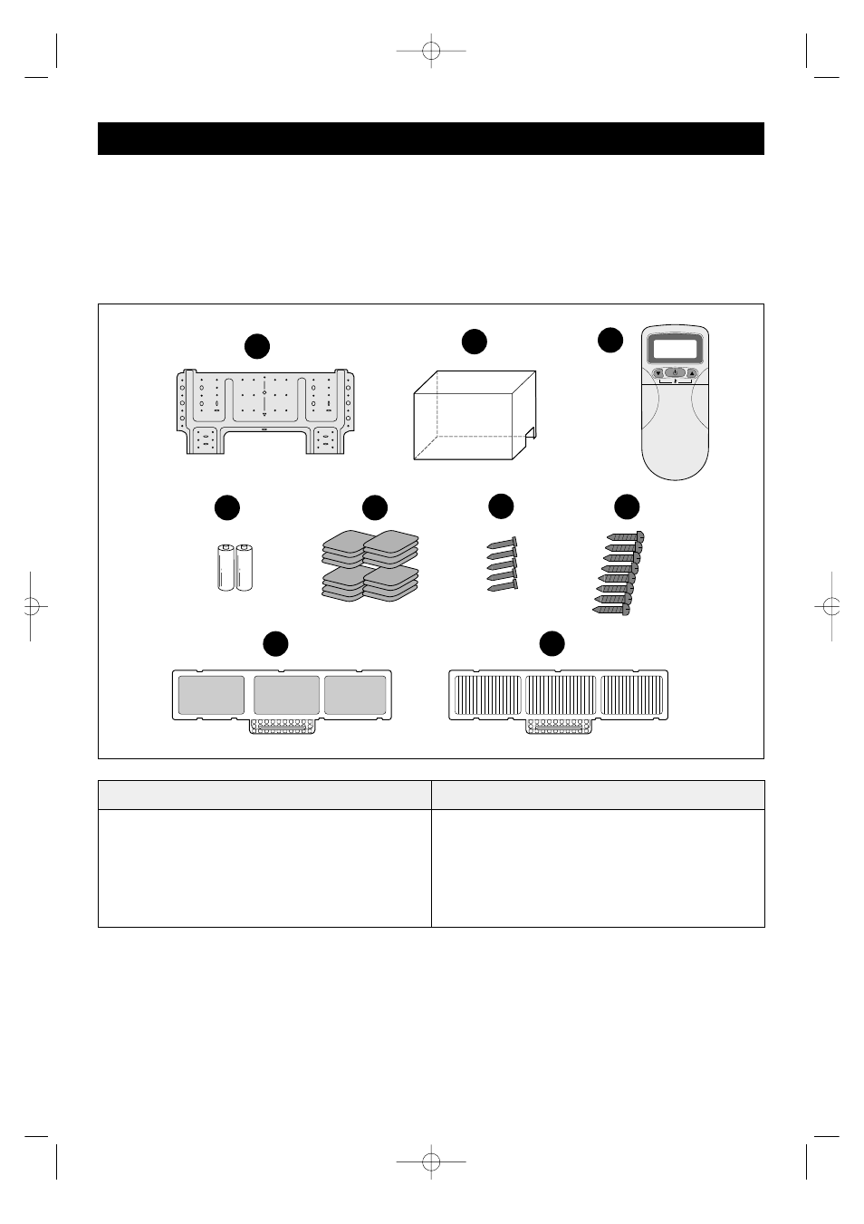 Basic accessories, Accessories supplied with the unit: copper tubing | Daewoo DSB-122L User Manual | Page 4 / 20