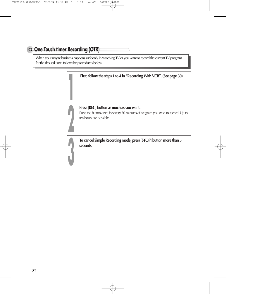 Daewoo SD-2100P User Manual | Page 33 / 78