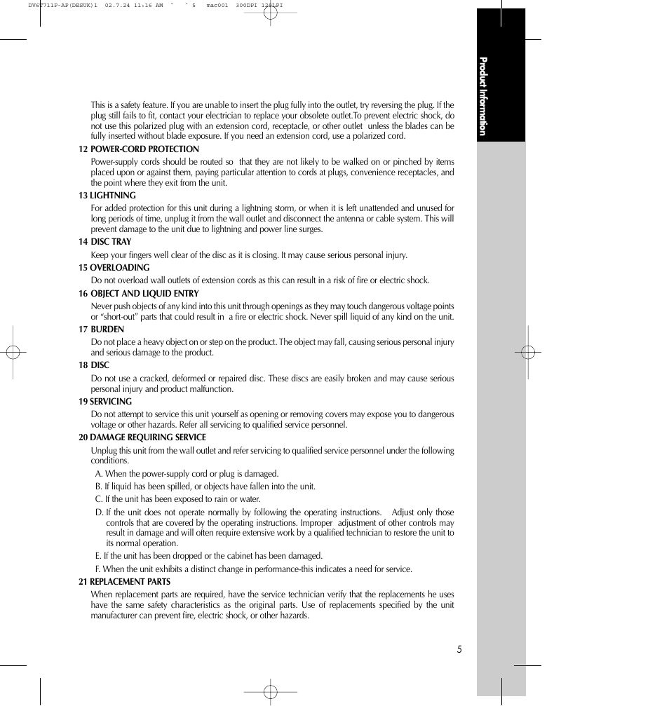 Daewoo SD-2100P User Manual | Page 6 / 78