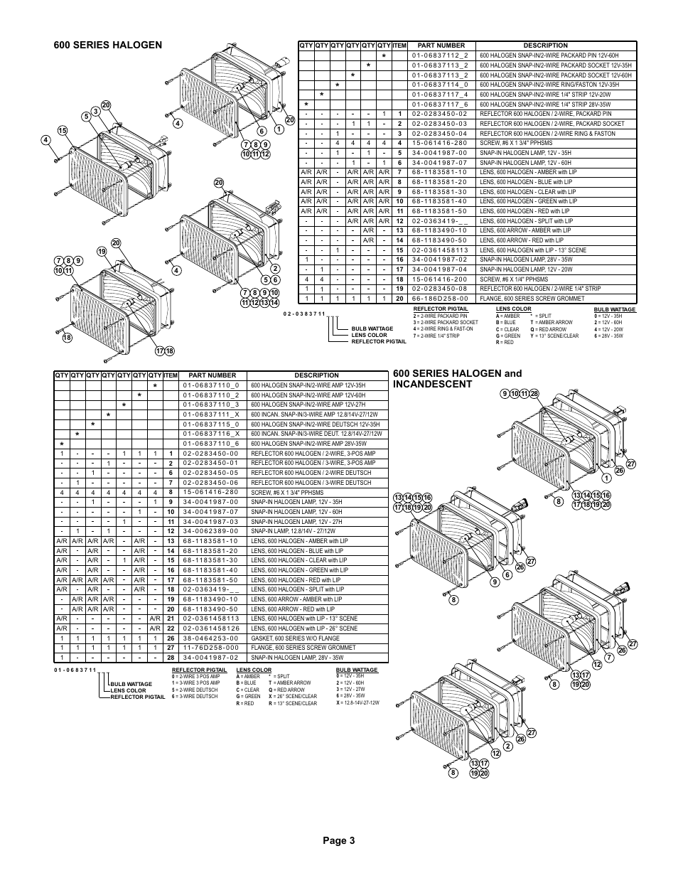 Whelen 60F000AR User Manual | Page 3 / 5