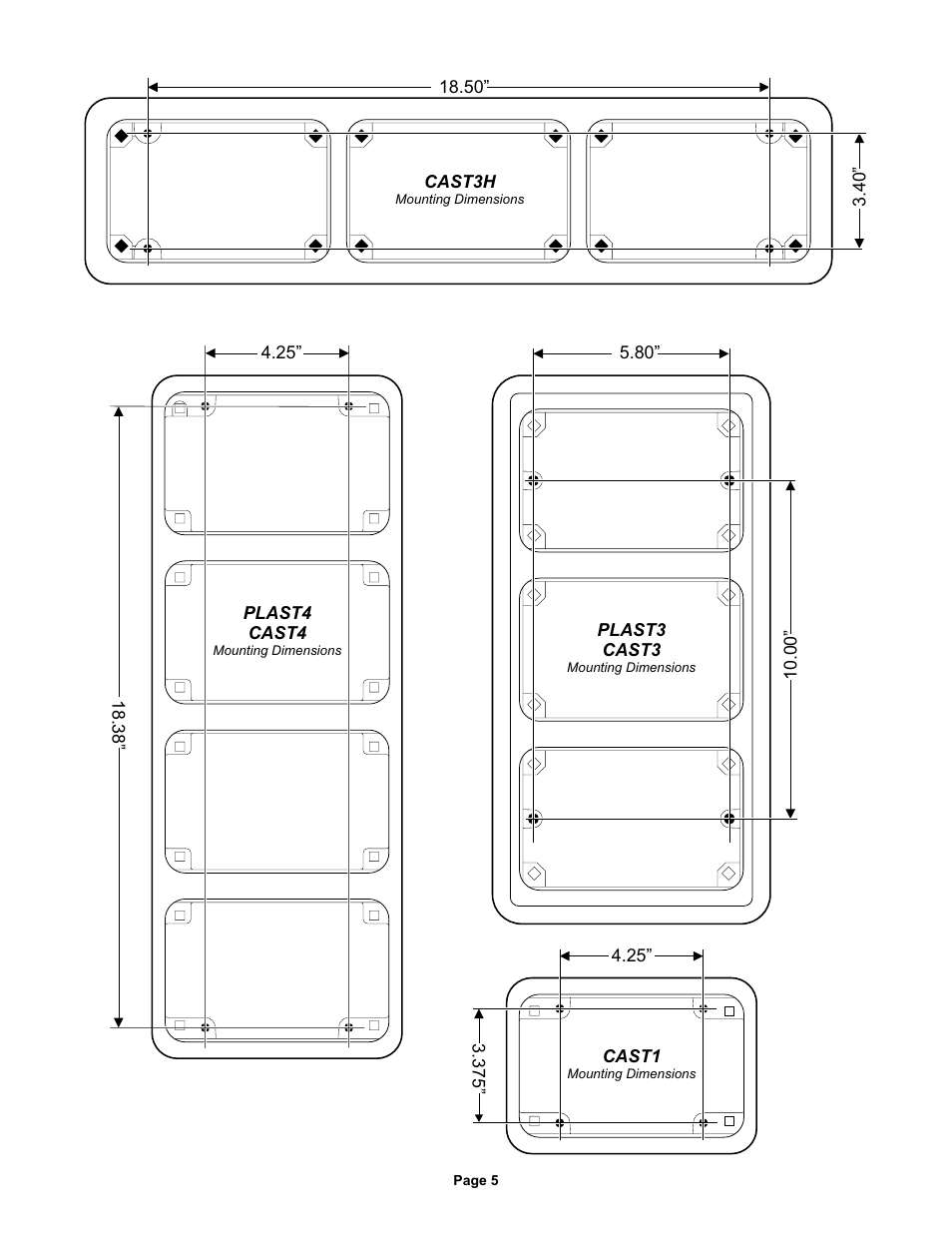 Whelen 60F000AR User Manual | Page 5 / 5