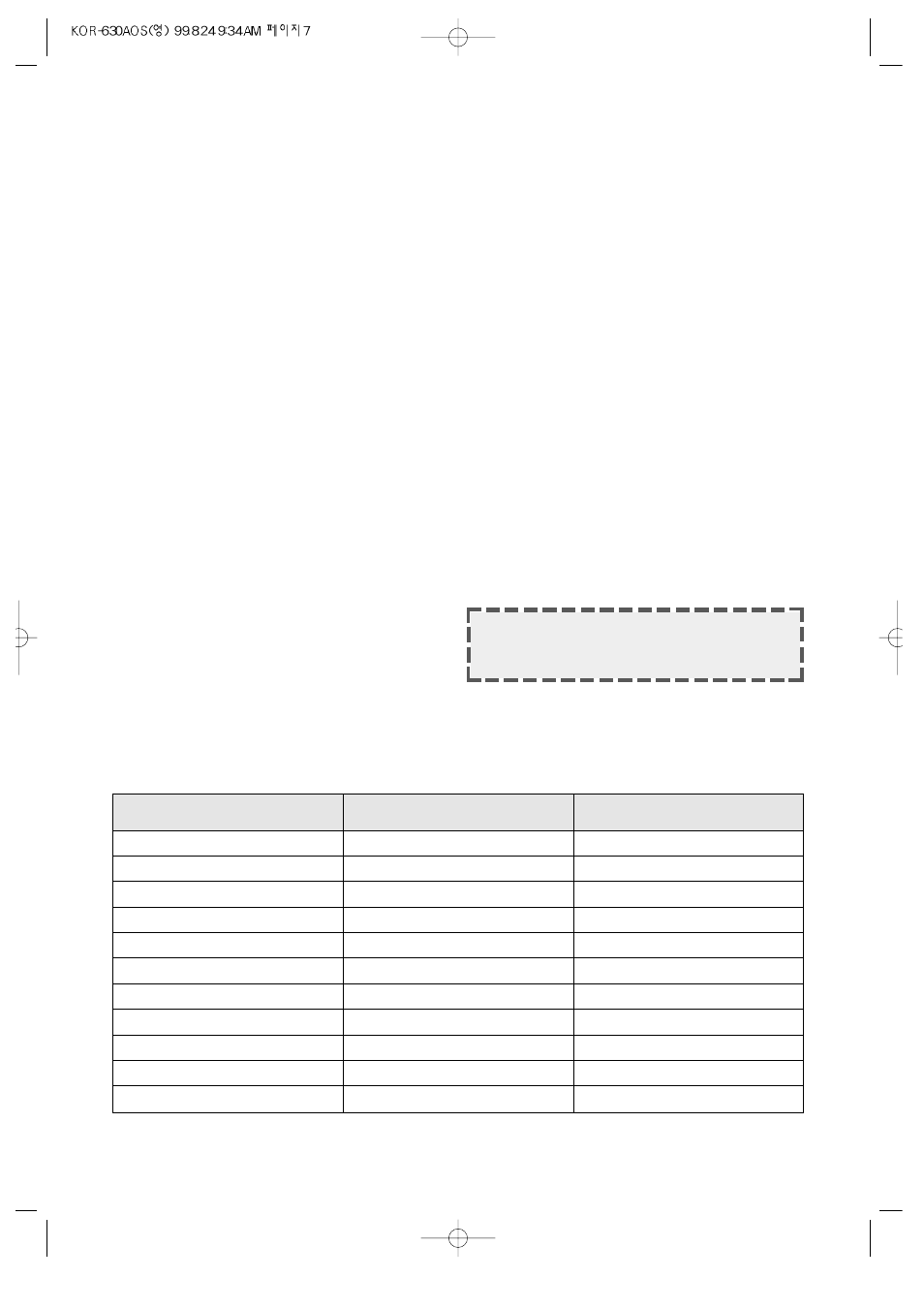 Operation procedure | Daewoo KOR-630A User Manual | Page 8 / 17