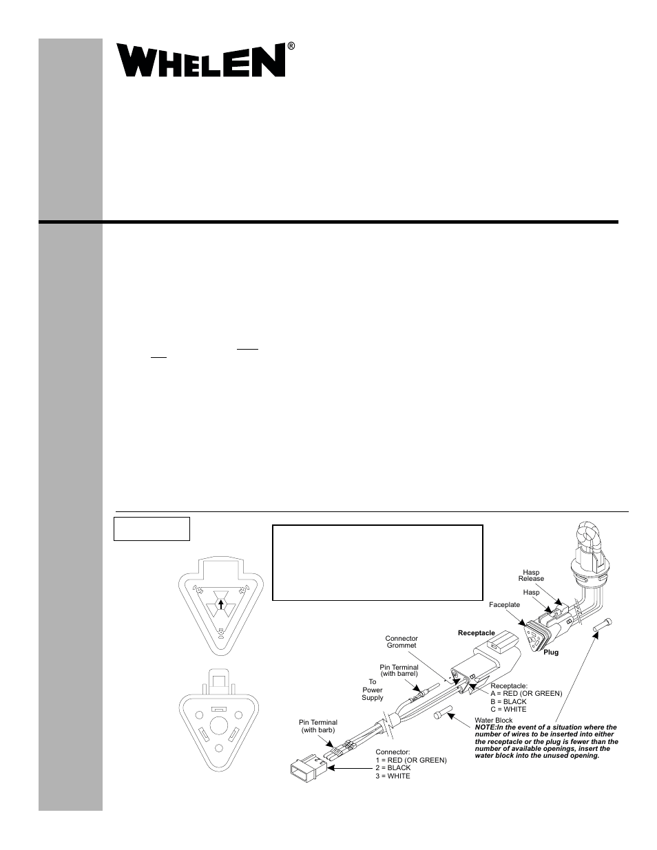 Whelen HA239CD User Manual | 1 page