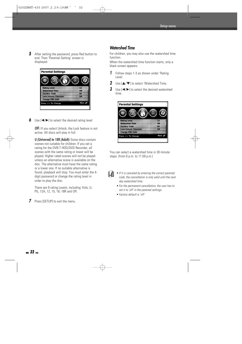 Daewoo DRHT-630 User Manual | Page 33 / 69