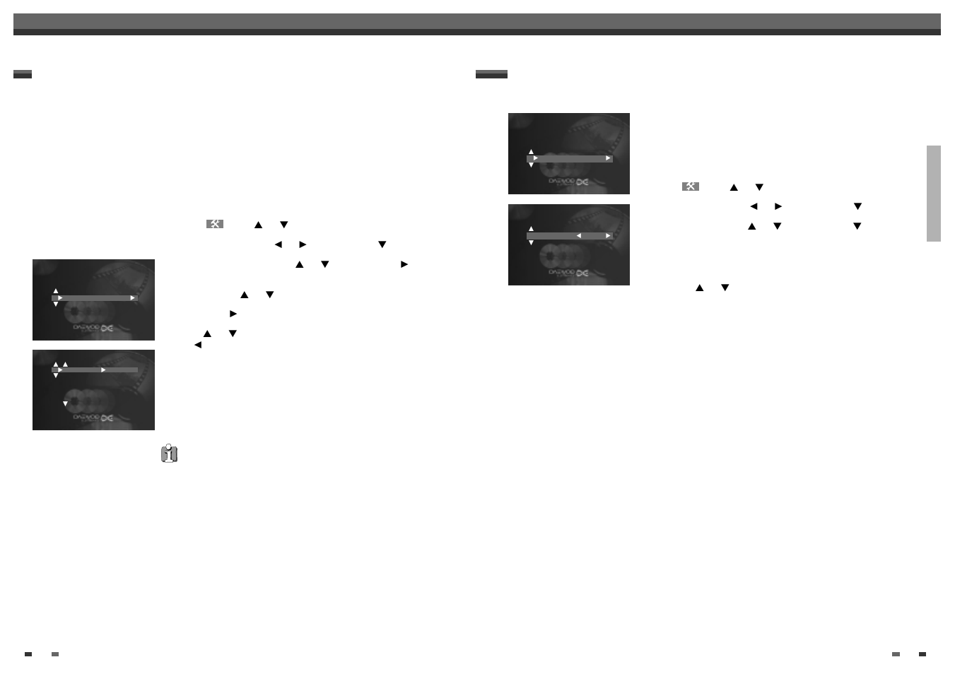 Sorting and clearing tv channels manually, Setting the time and date | Daewoo DQR-1000D User Manual | Page 12 / 33